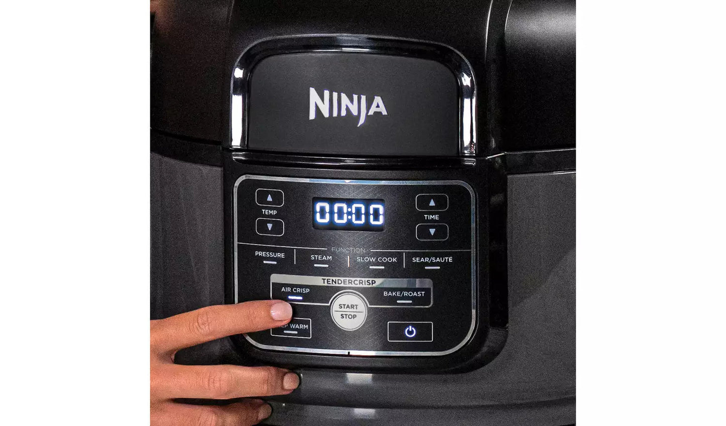 Ninja OP100UK 4.7L Foodi Mini 6-In-1 Multi-Cooker Black
