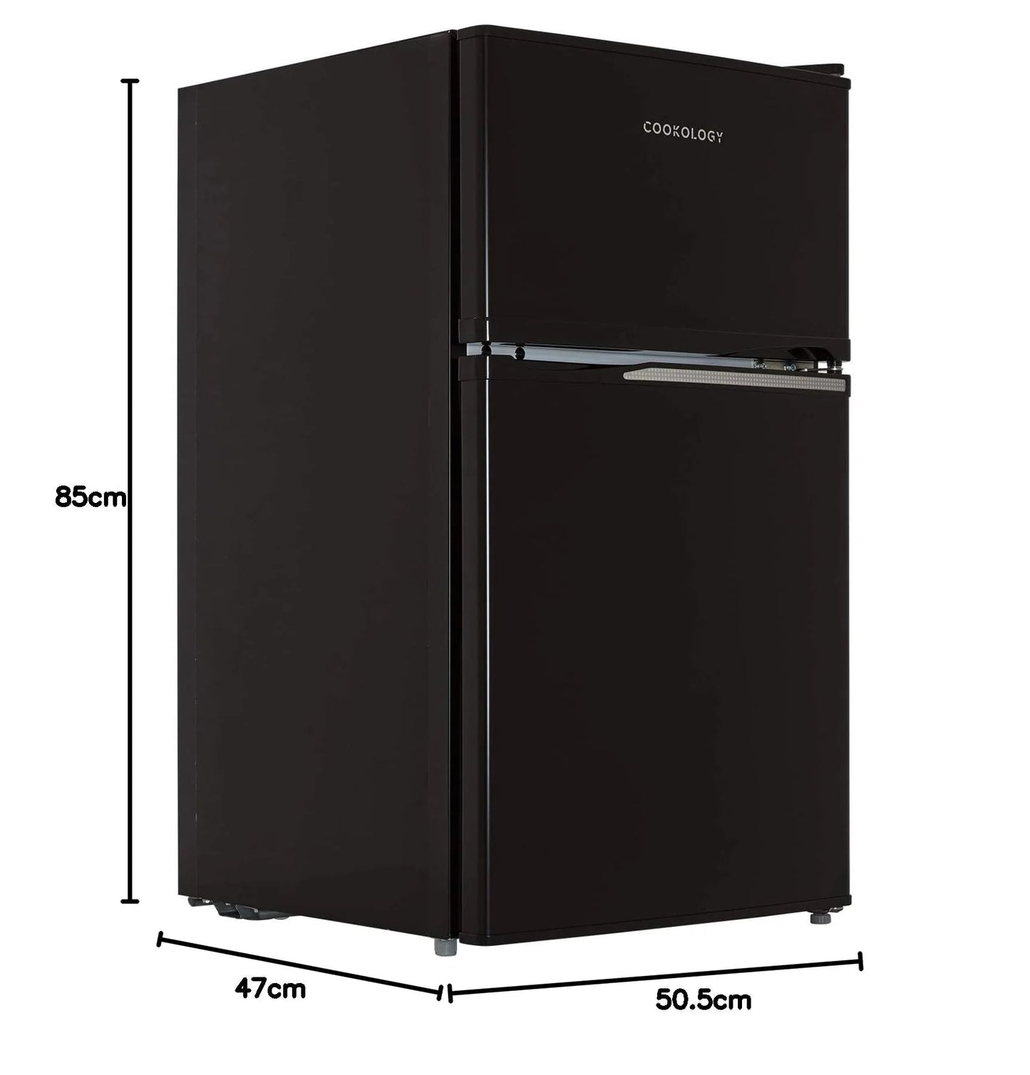 Cookology 47Cm Freestanding Undercounter Small Fridge Freezer